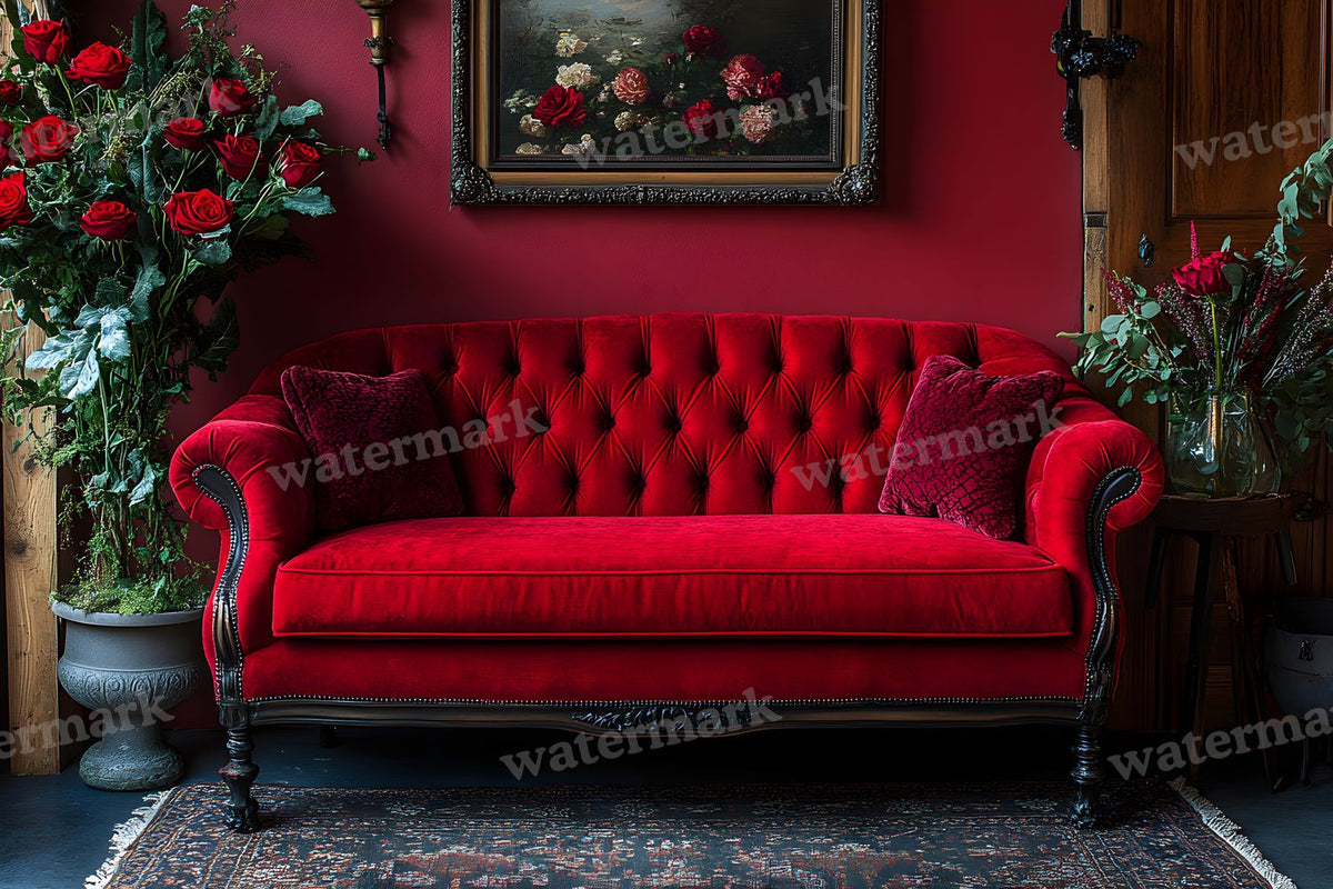 Victorian Cinematics digital photo backdrop for photo editing, preview 22