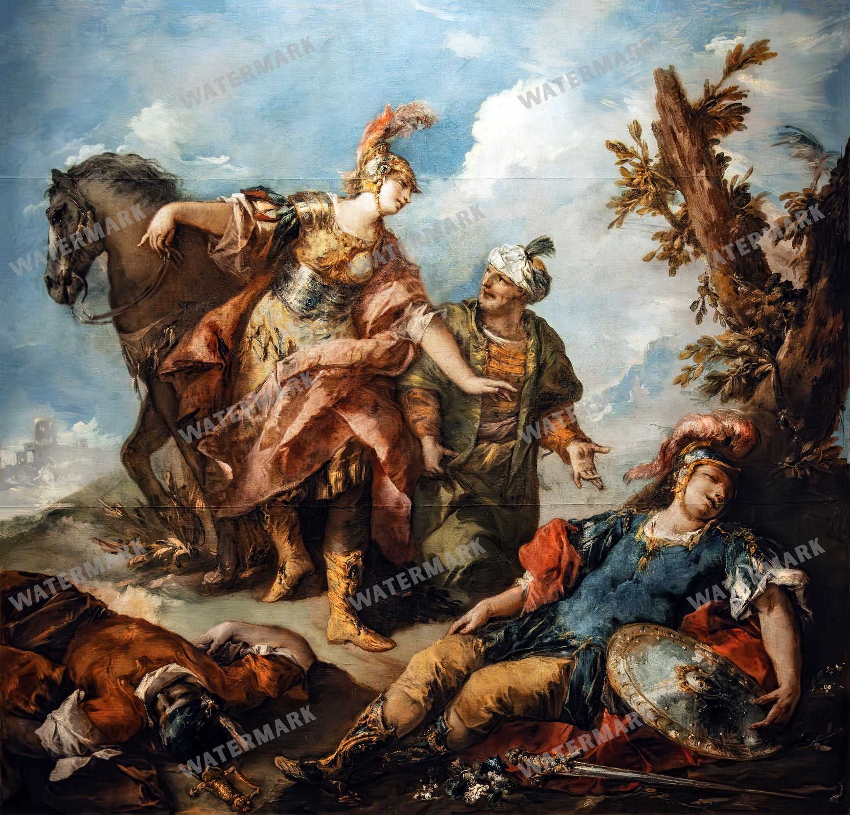 Wall Art Vintage Paintings