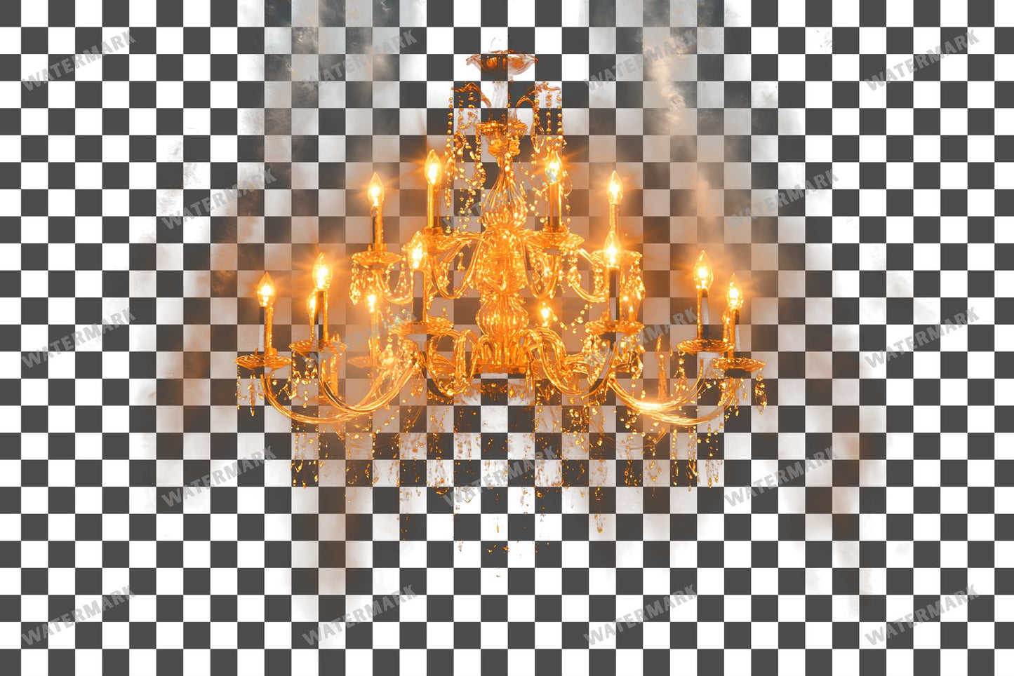 Warm Cozy Magical Disney Style Transparent Overlay Pngs
