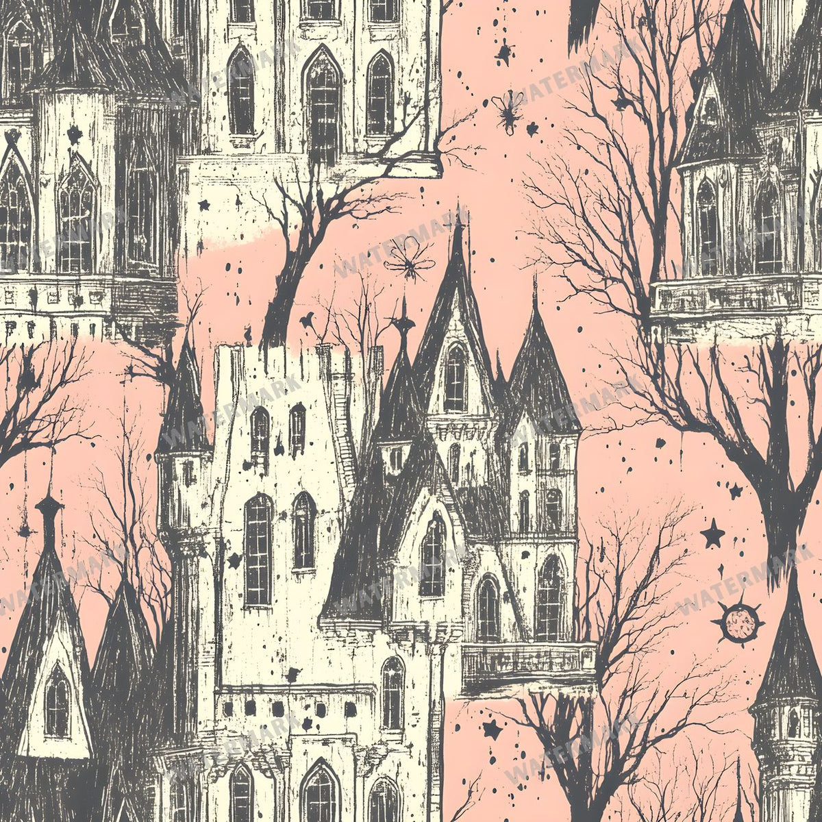 Witchcraft Seamless Pattern