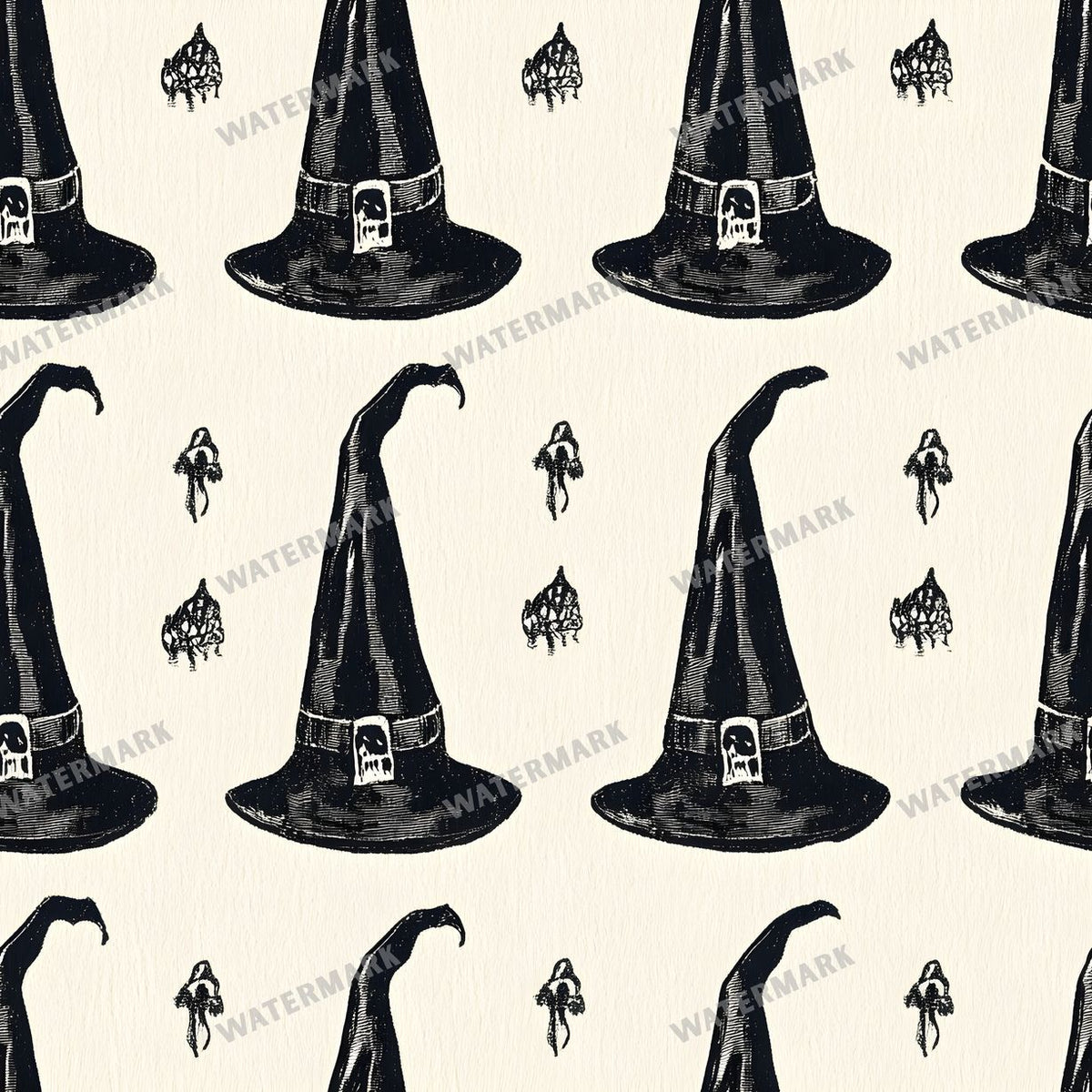 Witchcraft Seamless Pattern