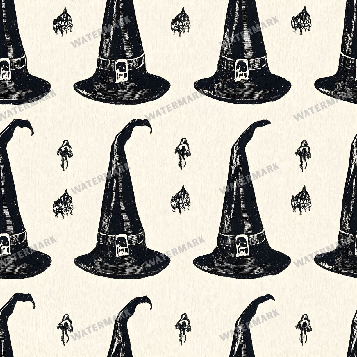 Witchcraft Seamless Pattern