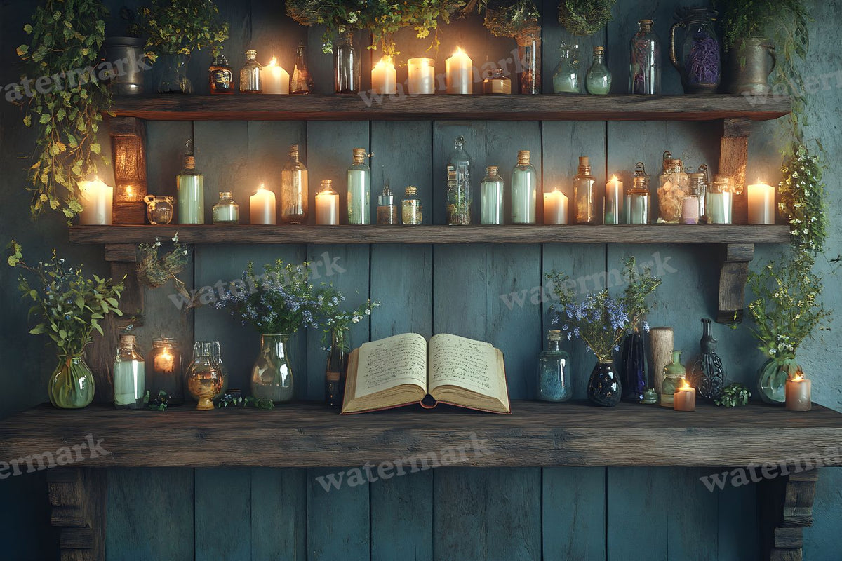 Witchs Apothecary Backdrop Images