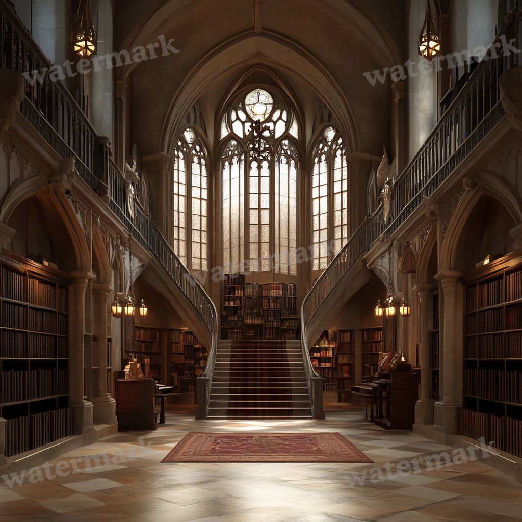 Wizarding School Movie Scene Backdrop Images