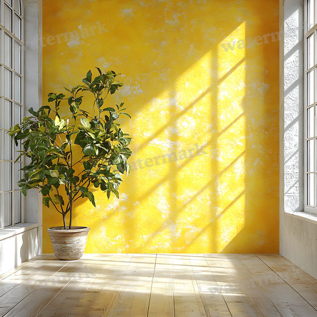 Yellow Pastel Room Backdrop Images