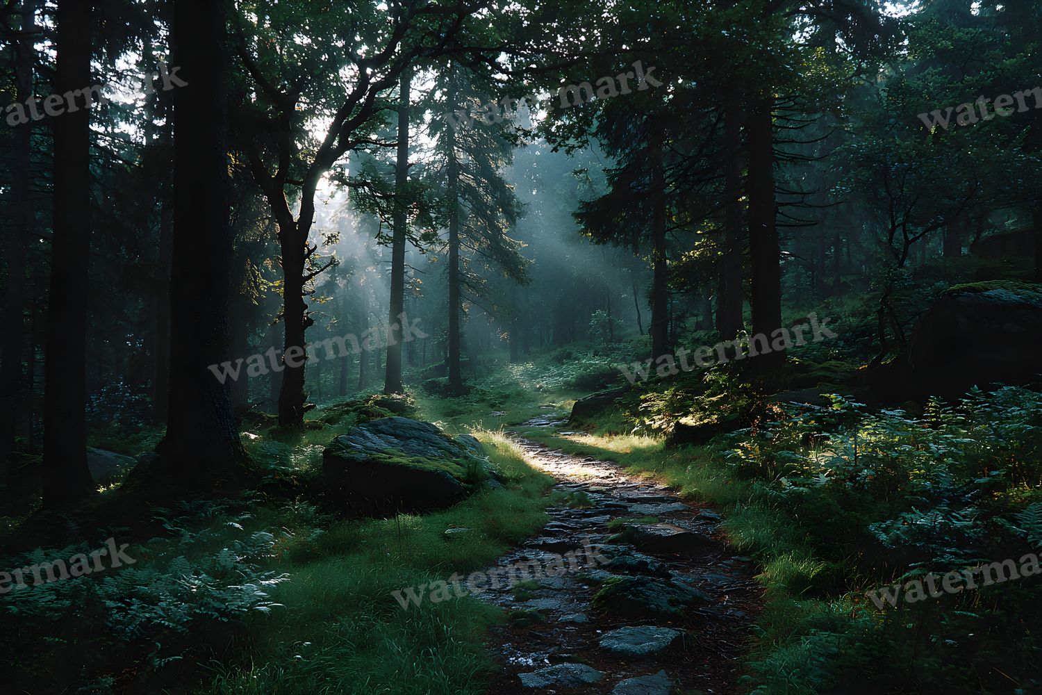 Alice Wonderland Magical Forest Backdrop Images