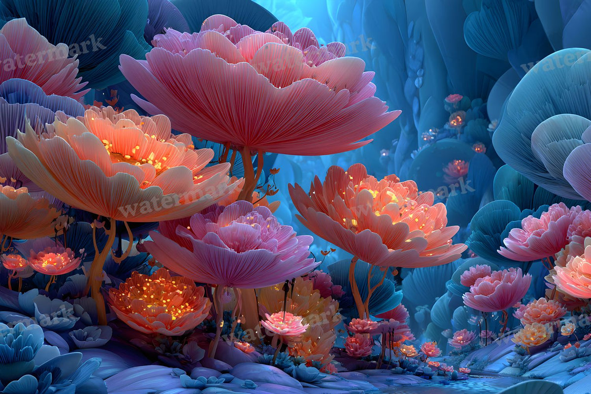 Alice Wonderland Theme Backdrop Images