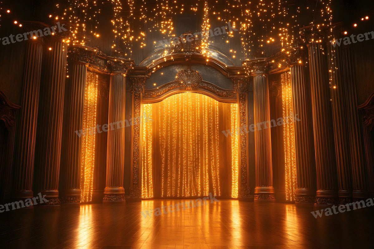 Art Deco Palace digital photo backdrop for photo editing, preview 23