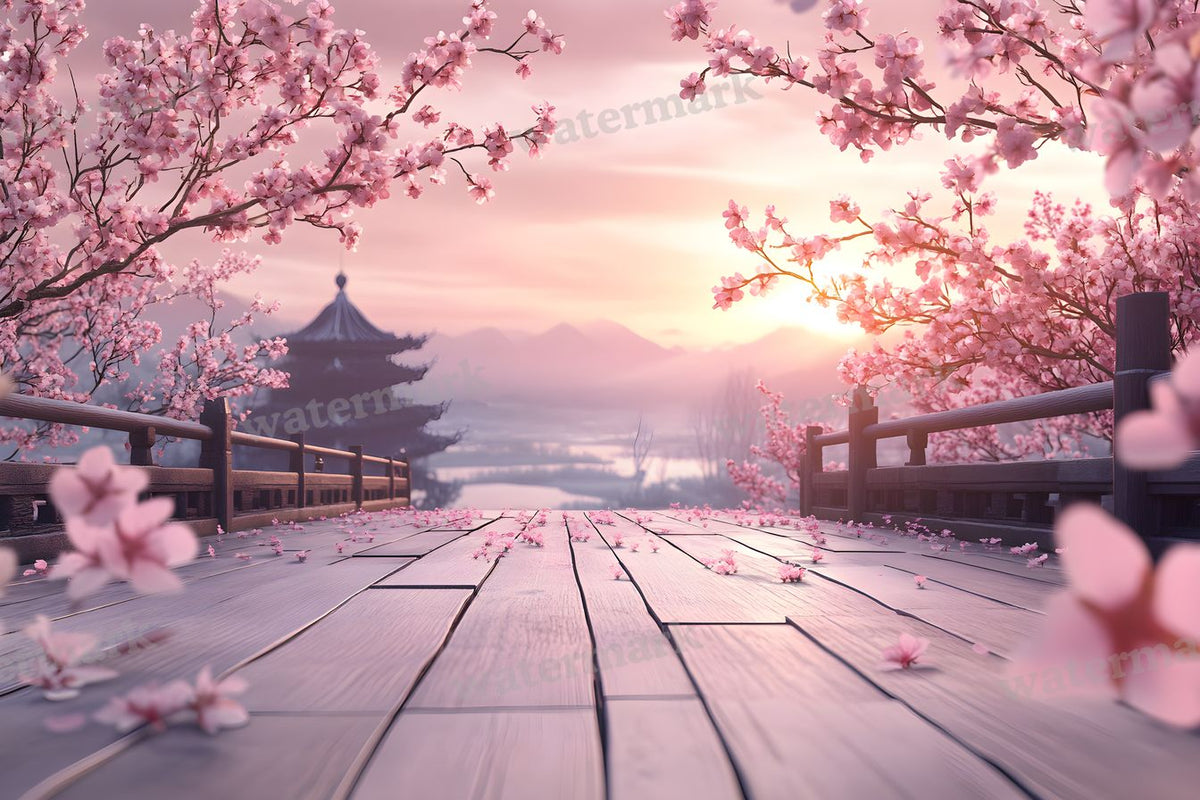 Spring Blossom Escape Backdrop Images