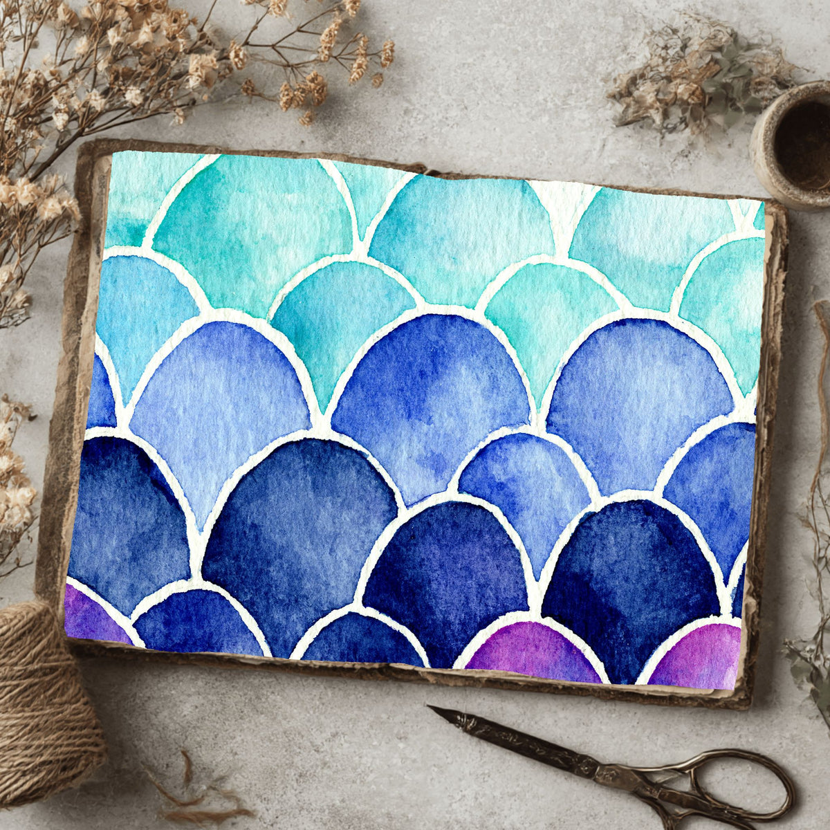 Water Wave Texture Pattern