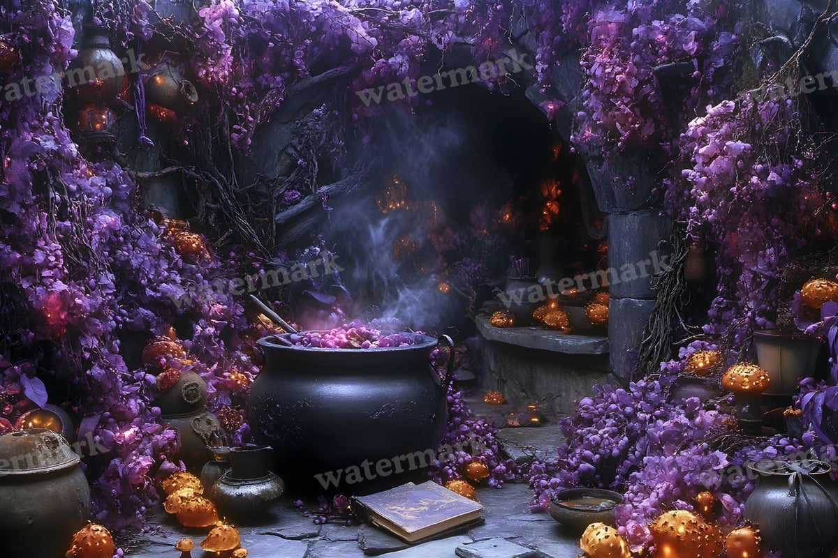 Wicked Witch Garden Backdrop Images
