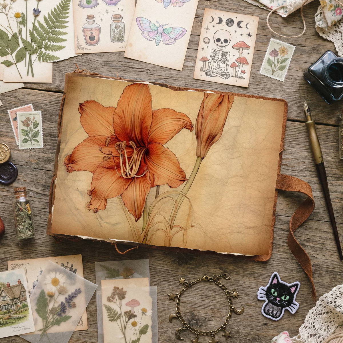 Amaryllis Digital Papers