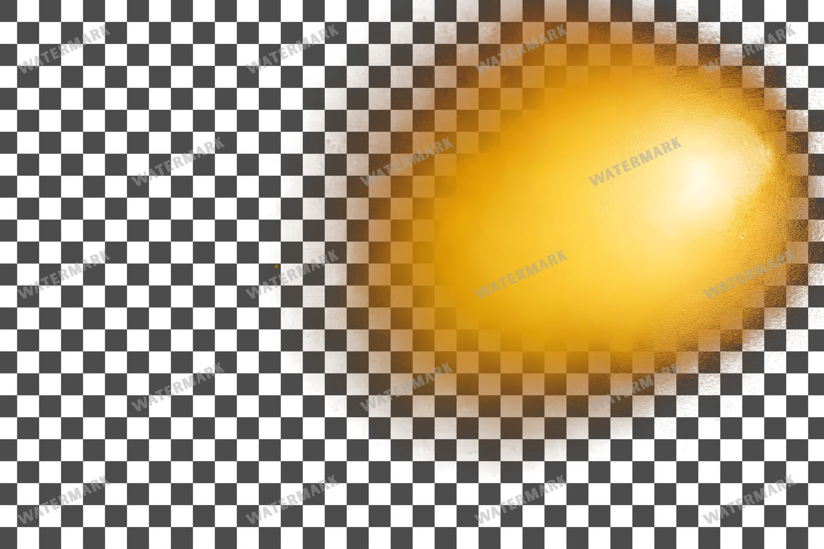 Amber Light Transparent Overlay Pngs