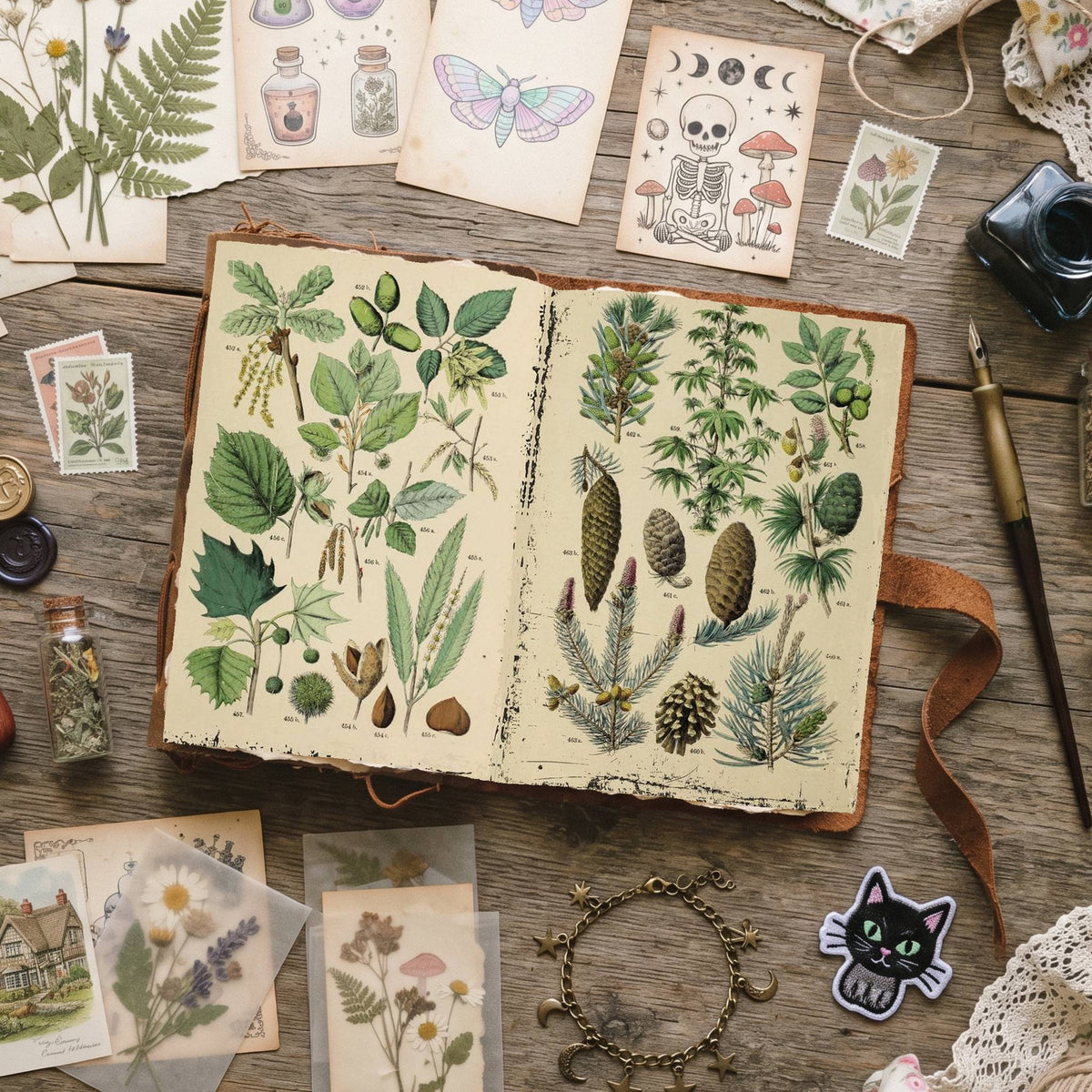Botanical Digital Papers