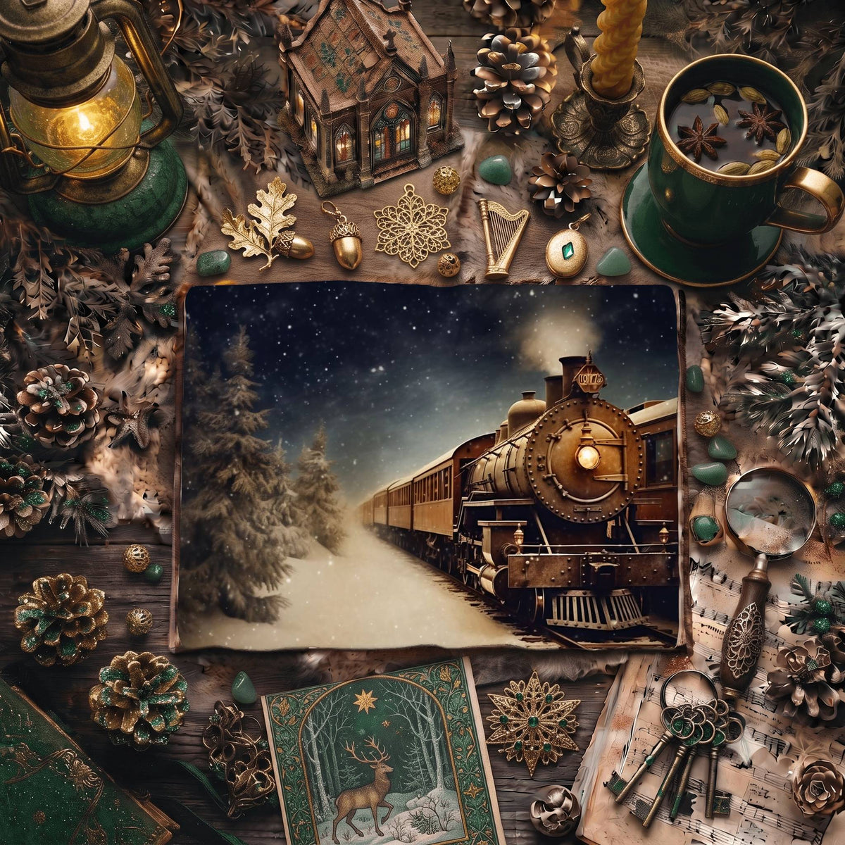 Christmas Digital Papers