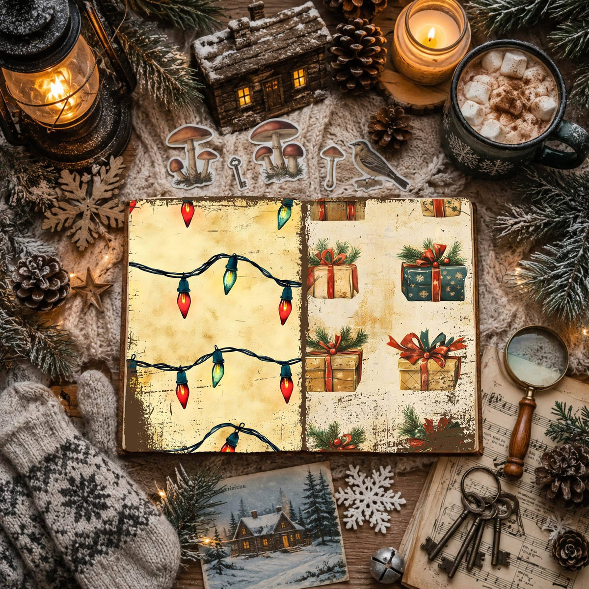 Christmas Digital Papers