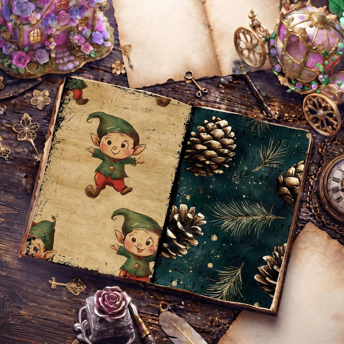 Christmas Digital Papers