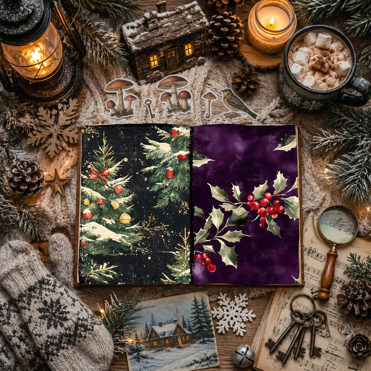 Christmas Digital Papers