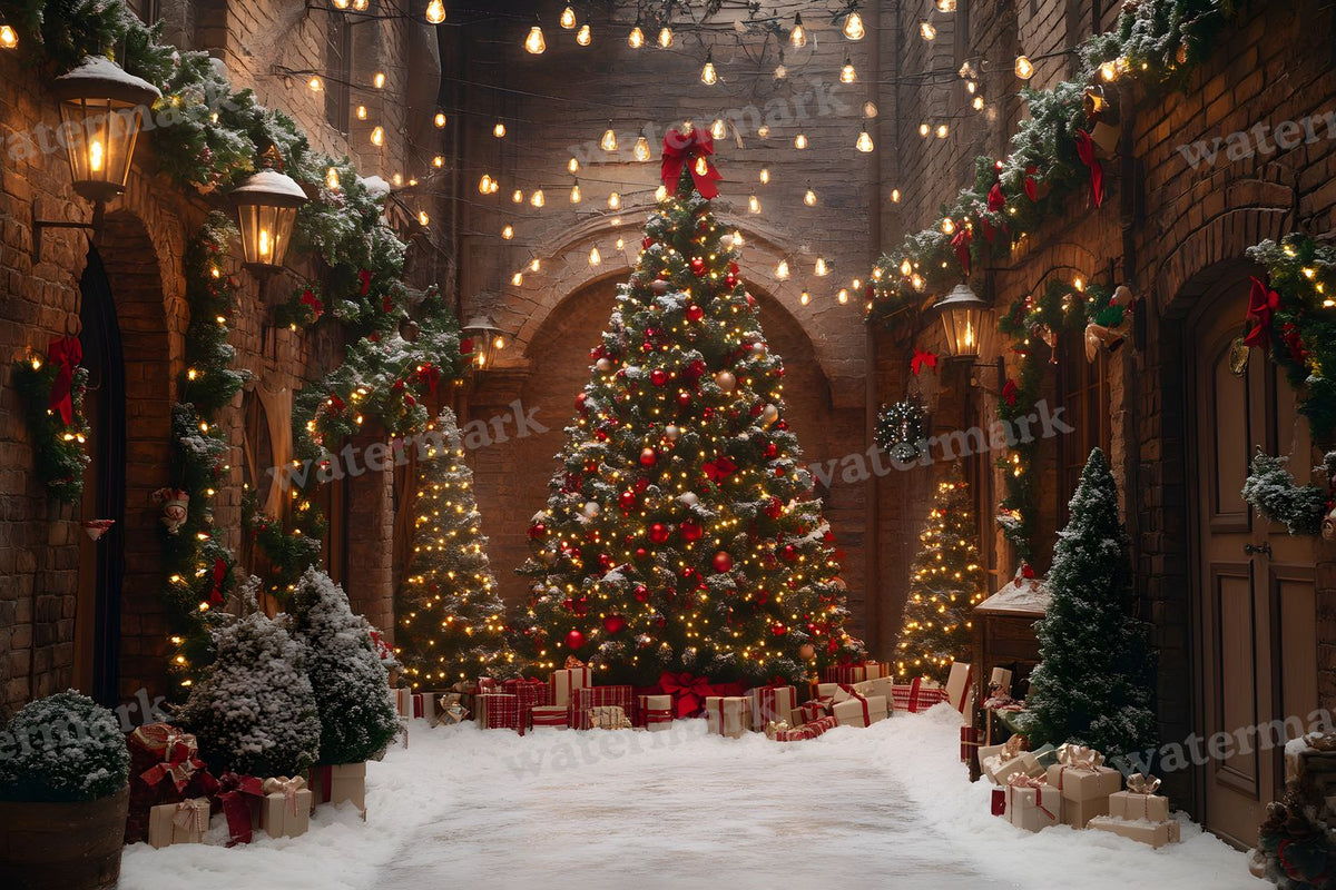 Classic Christmas Backdrop Images