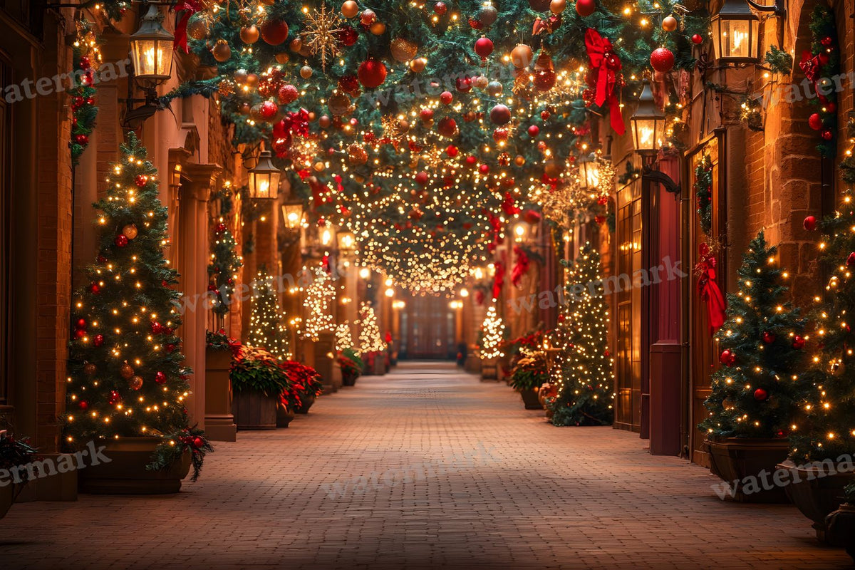 Classic Christmas Backdrop Images
