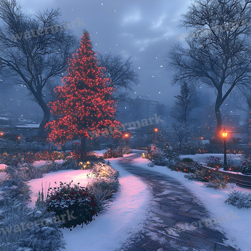 Classic Christmas Backdrop Images