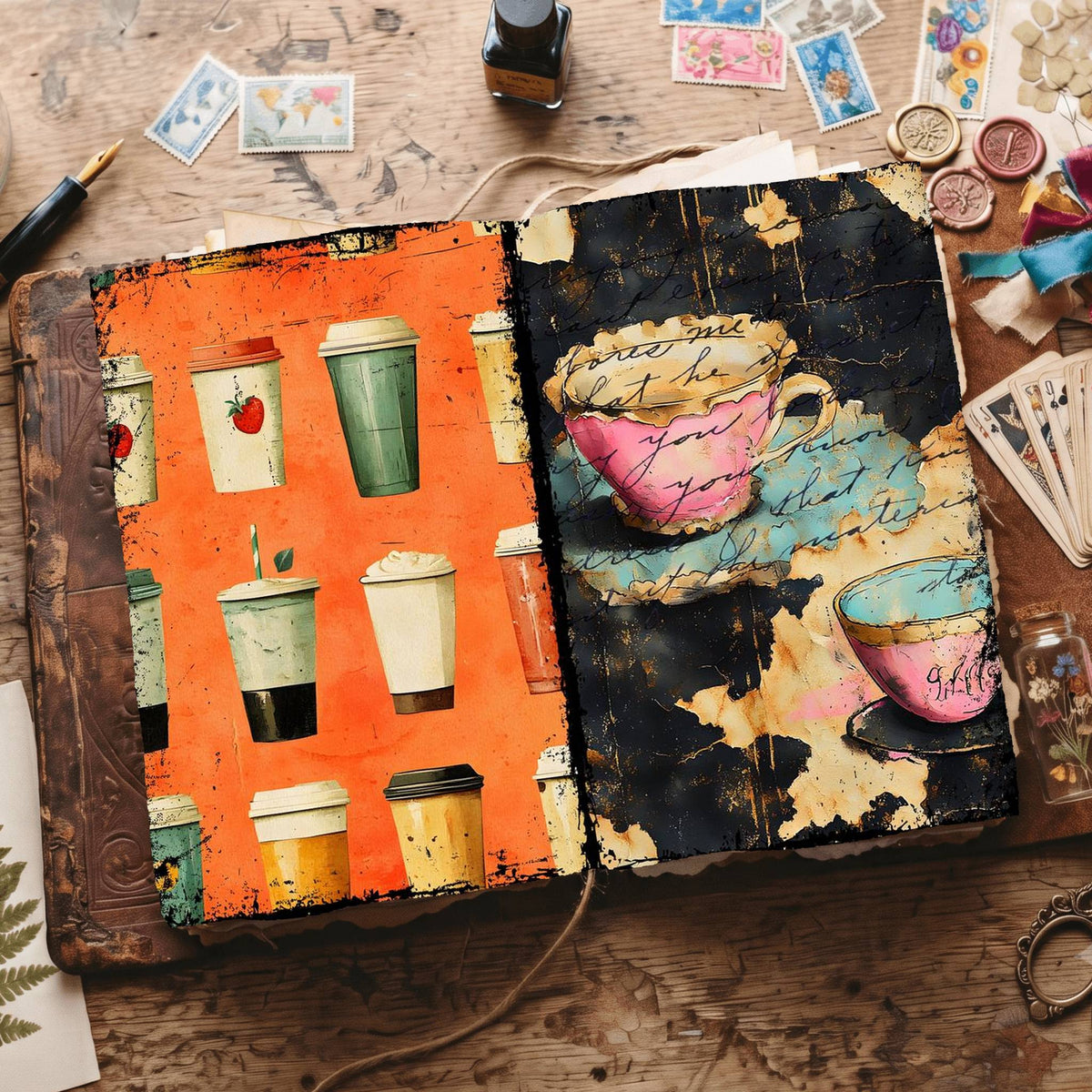 Coffee Digital Papers
