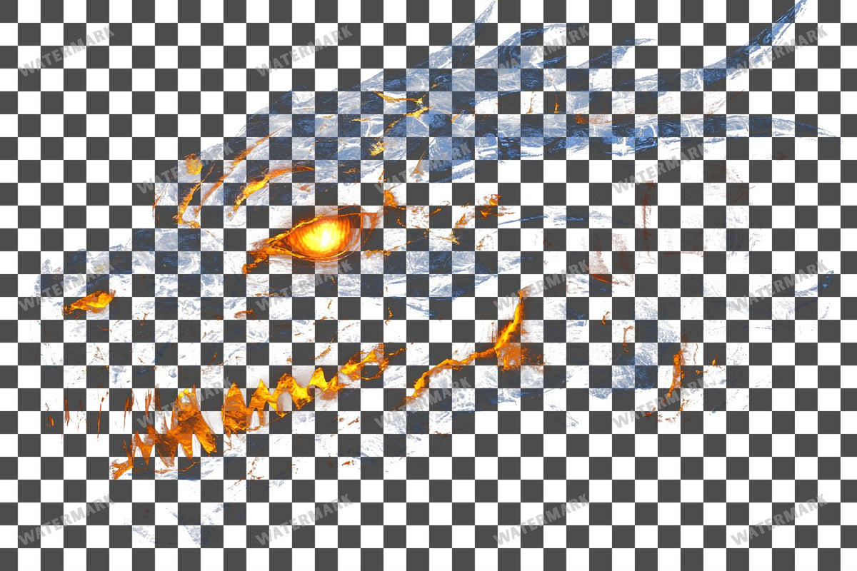 Dragon Skull Transparent Overlay Pngs