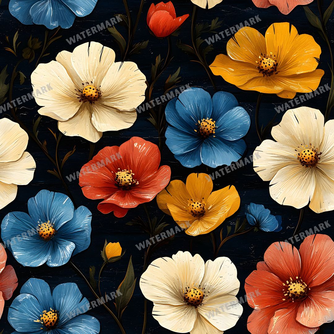 Floral Seamless Pattern