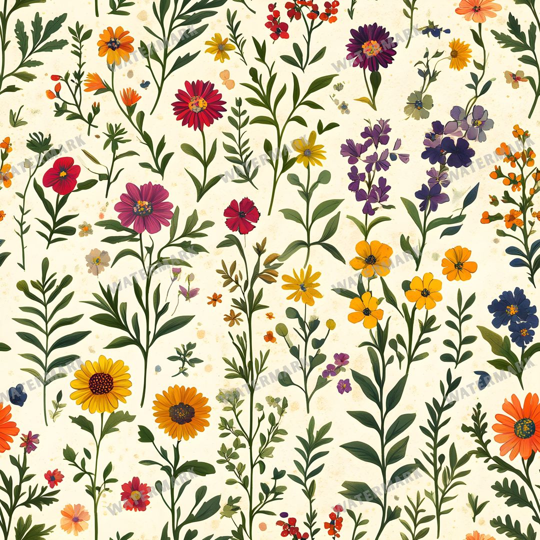Floral Seamless Pattern