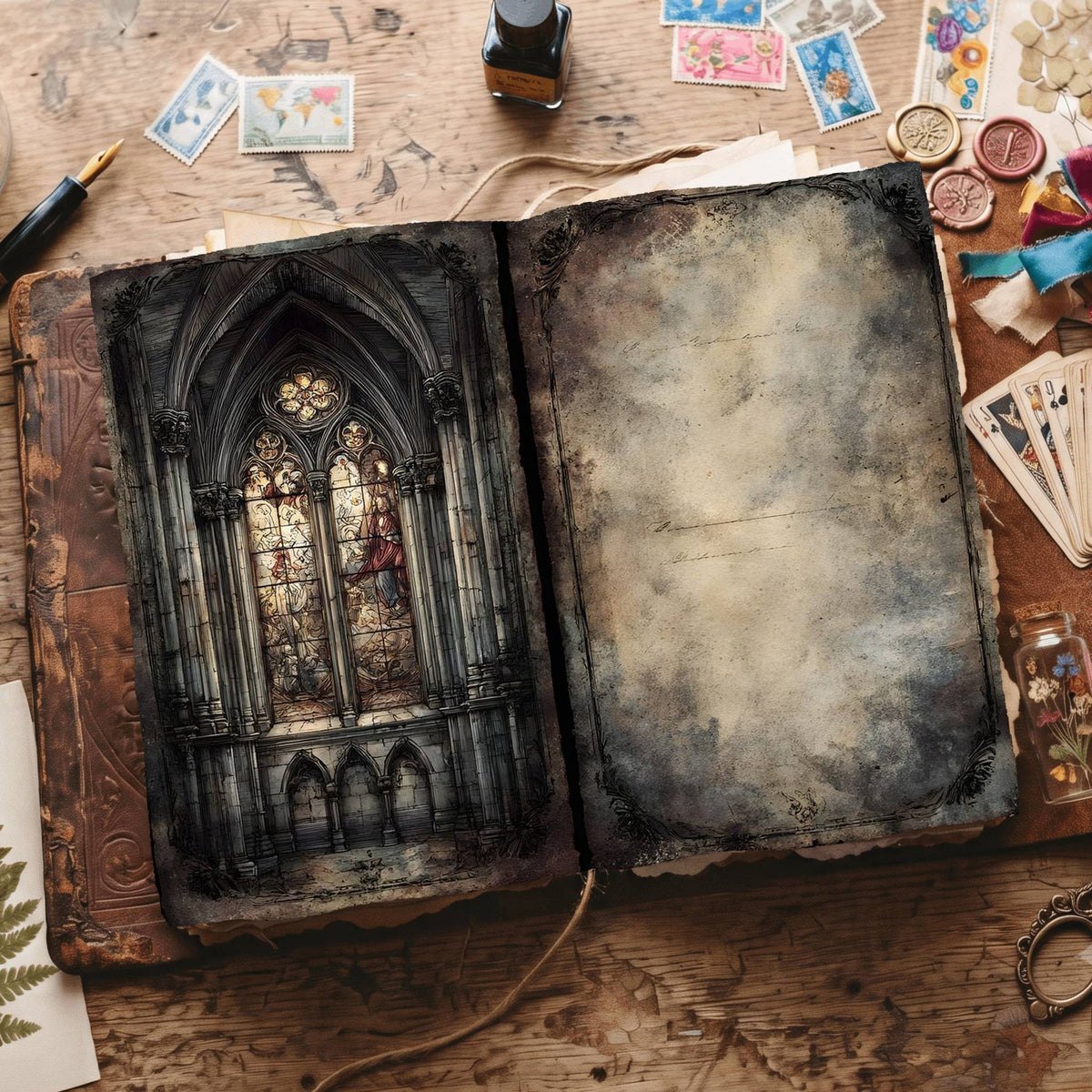 Gothic Digital Papers