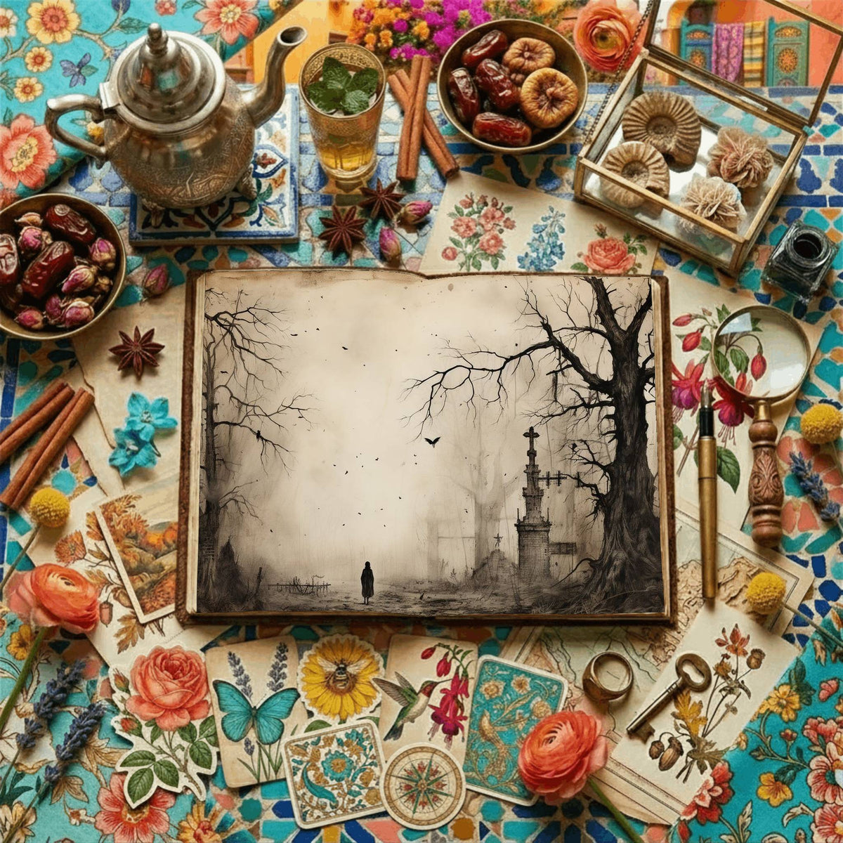 Gothic Digital Papers
