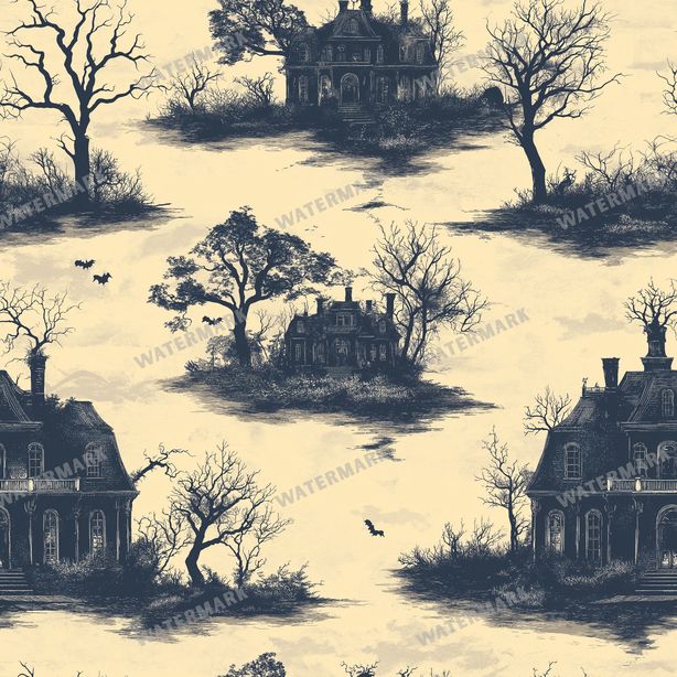 Halloween Seamless Pattern