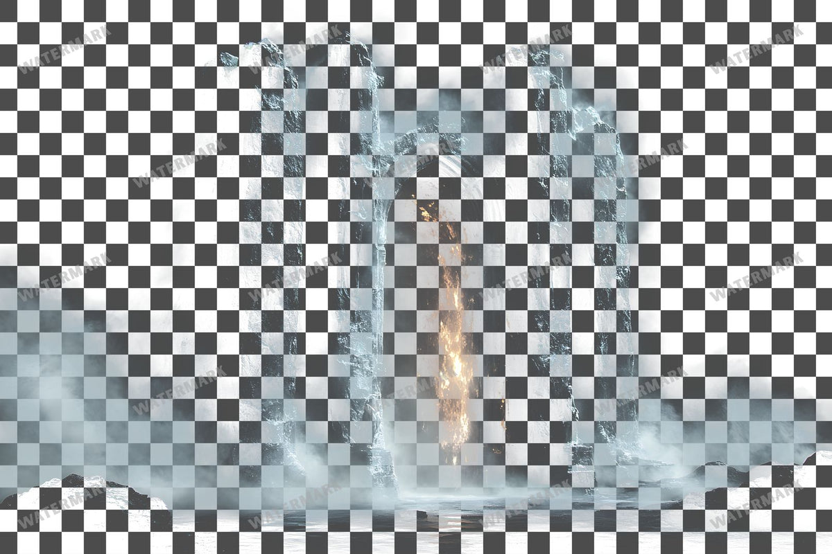 Haunted Cathedral Portal Transparent Overlay Pngs