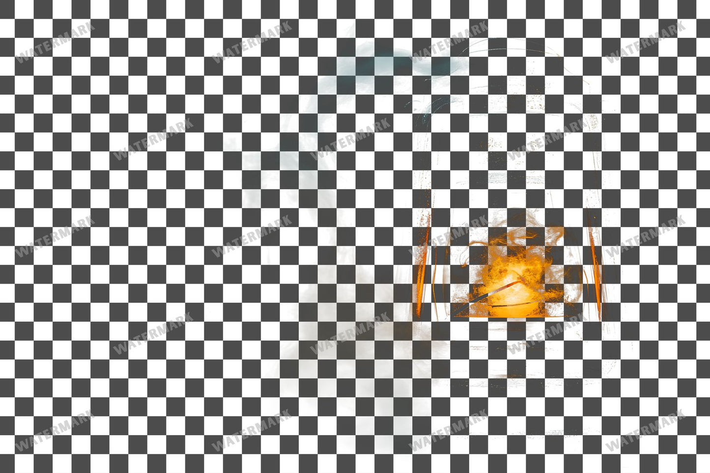 Haunted Lantern Transparent Overlay Pngs