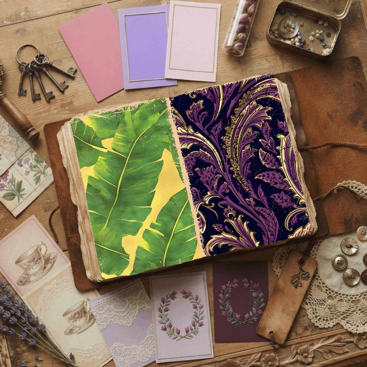 Leafy Digital Papers