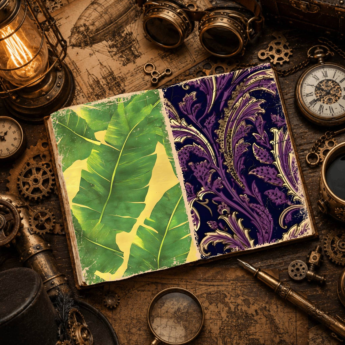 Leafy Digital Papers