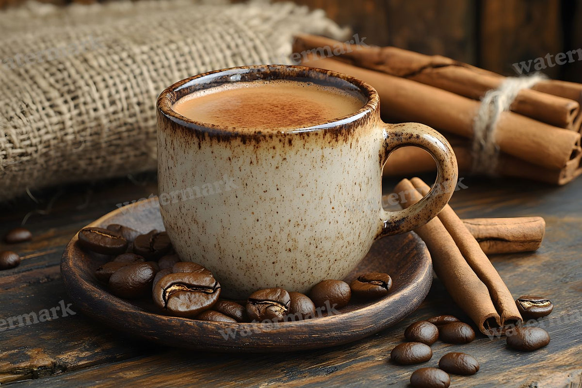 Magical Coffee digital photo backdrop for photo editing, preview 23