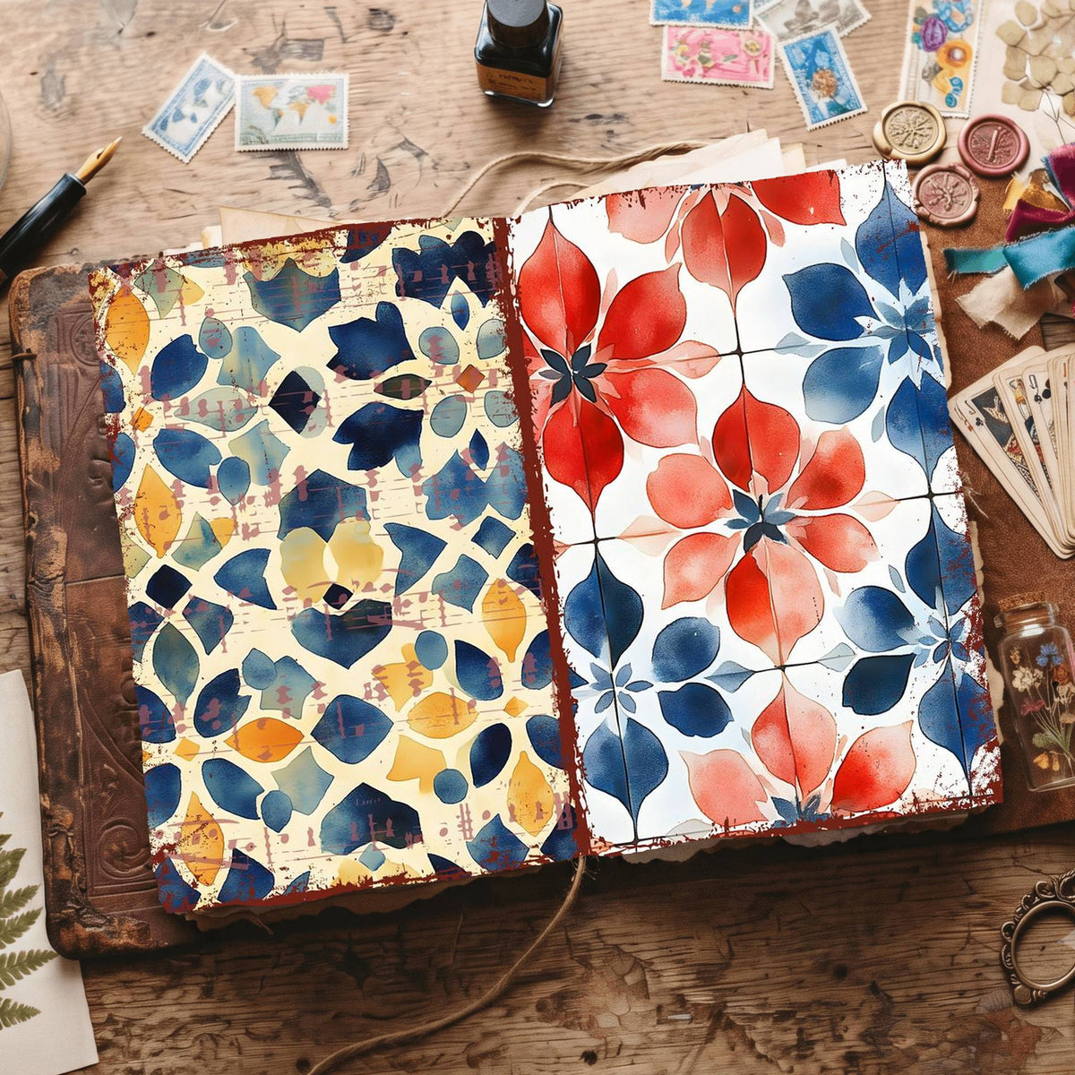 Moroccan Pattern Digital Papers