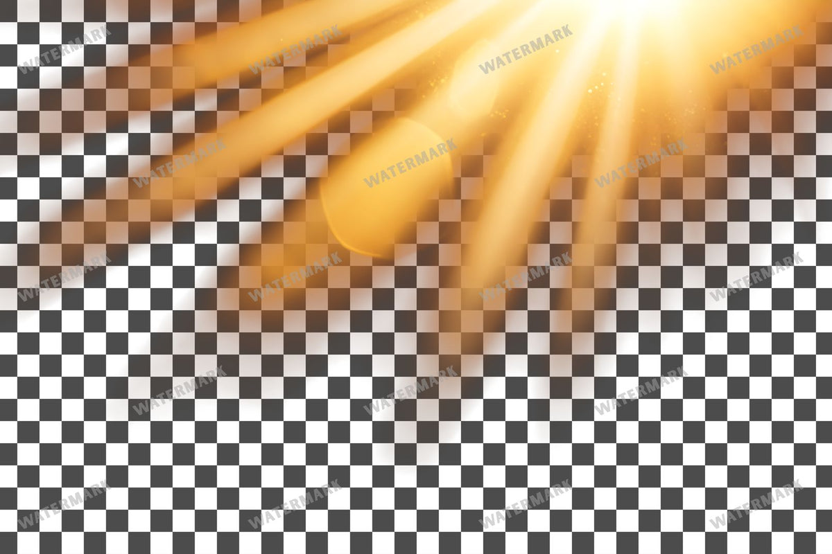 Sunset Warmth Light Transparent Overlay Pngs