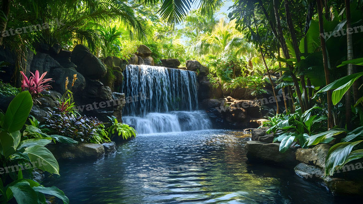 Tropical Forest Backdrop Images