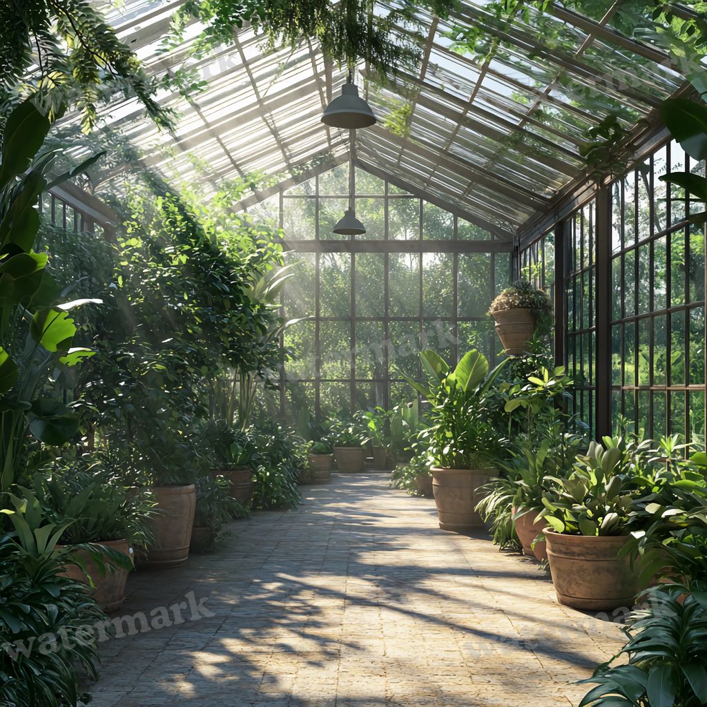 Victorian Greenhouse Backdrop Images