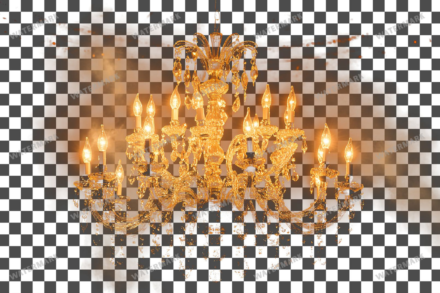 Warm Cozy Magical Disney Style Transparent Overlay Pngs