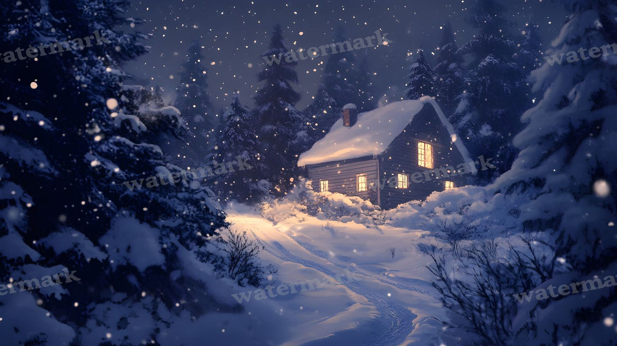 Winter Snow Backdrop Images