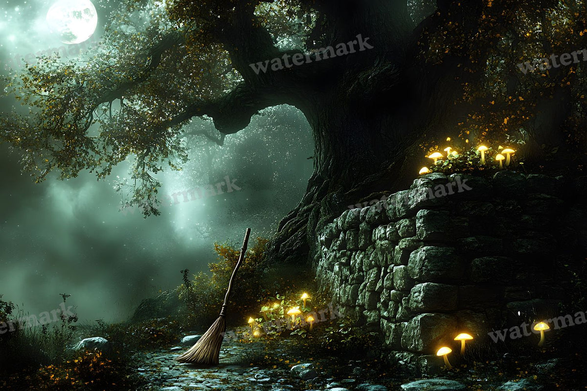 Witchbroom Resting Backdrop Images