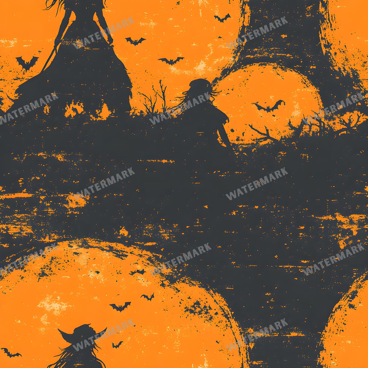 Witchcraft Seamless Pattern