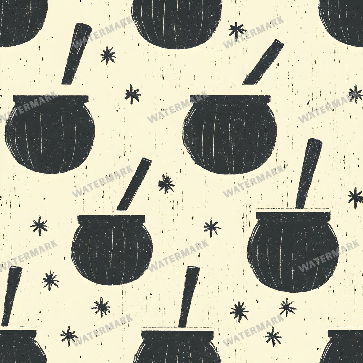 Witchcraft Seamless Pattern
