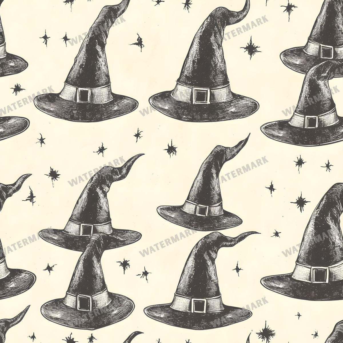 Witchcraft Seamless Pattern