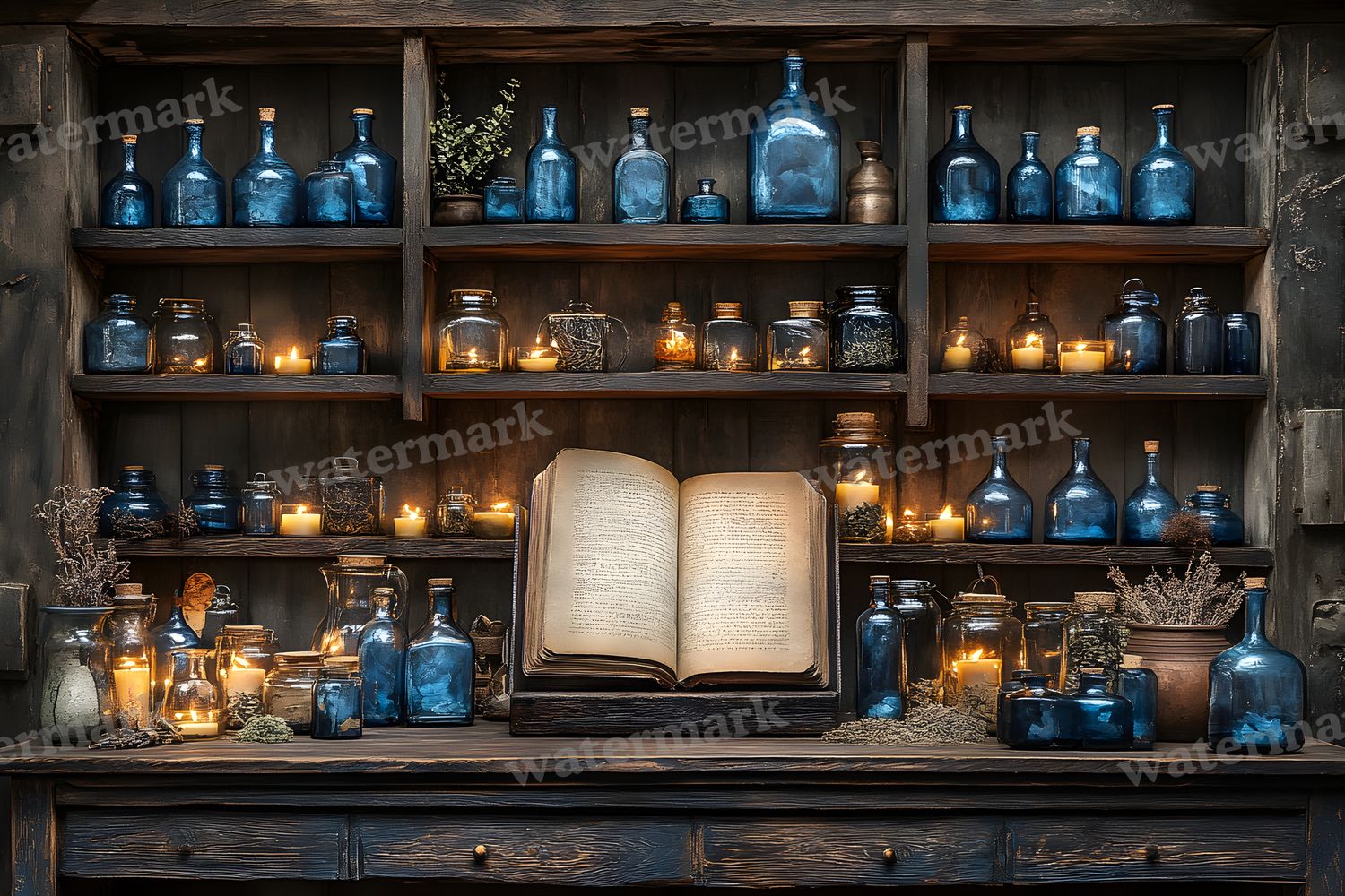 Witchs Apothecary Backdrop Images