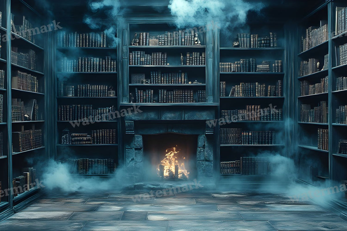 Wizards Library Backdrop Images
