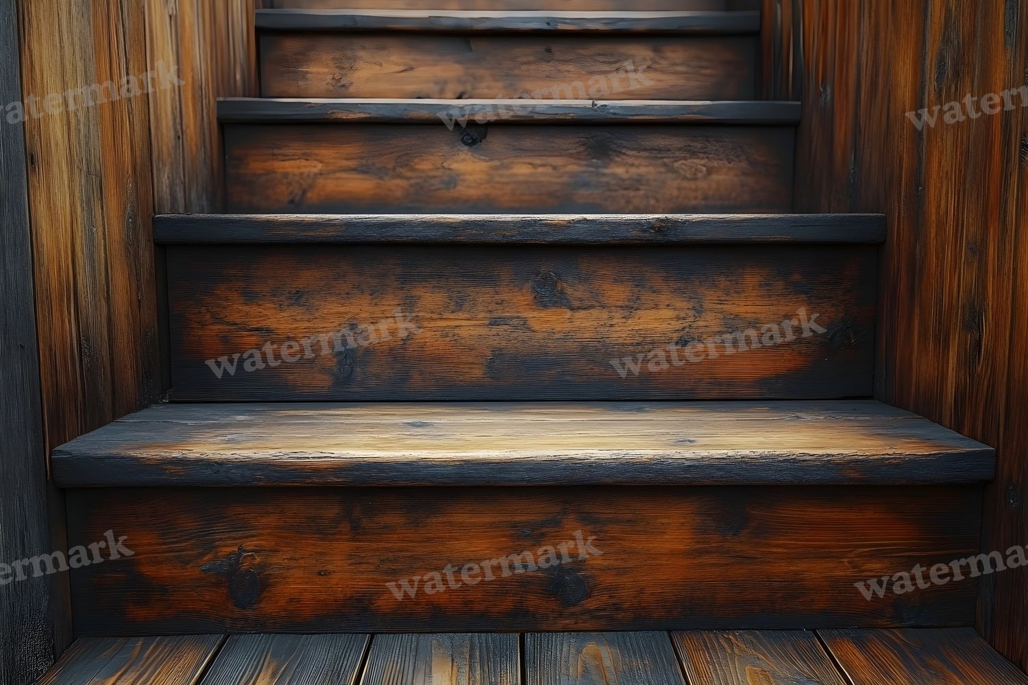 Wooden Stairrustic Vintage Backdrop Images